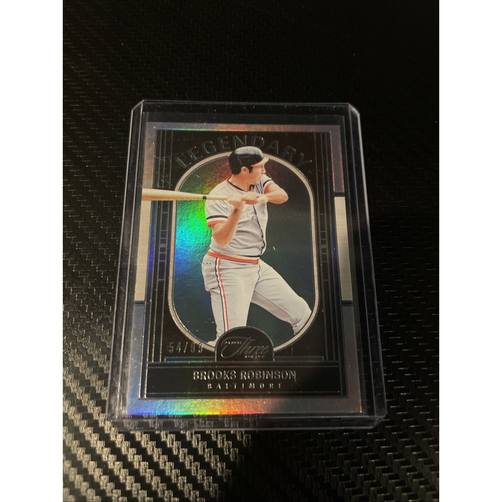 2024 Panini Three and Two Holofoil Legendary #19 Brooks Robinson #d 71/99